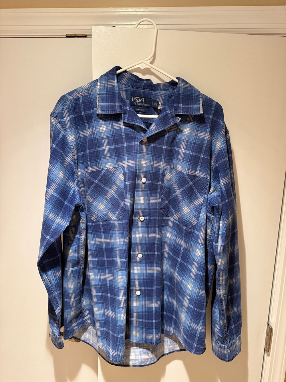 Polo by Ralph Lauren Blue Plaid Lightweight Button-Down Shirt
